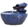 THMY Cat Water Fountain Ultra-Quiet Automatic Circulation Pet Drinking Fountain for Cats & Small Dogs Indoor Outdoor Use 1.0L (Color : Blue) THMY Cat Water Fountain Ultra-Quiet Automatic Circulation Pet Drinking Fountain for Cats & Small Dogs Indoor Outdoor Use 1.0L (Color : Blue)