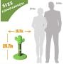 Dolebean Cactus Cat Scratcher Sisal Scratching Post and Tree with Dangling Ball 25.7'' Protect Furniture
