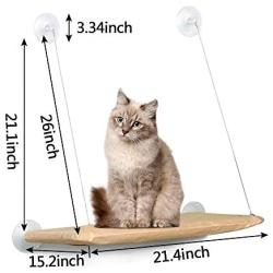 Sunny Seat Window Mounted Cat Bed cat Hammock Pet Save Space（Size:5535cm）