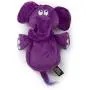 Hear Doggy Flatties with Chew Guard Technology Dog Toy, Elephant, Purple, Large (58547) Hear Doggy Flatties with Chew Guard Technology Dog Toy, Elephant, Purple, Large (58547)