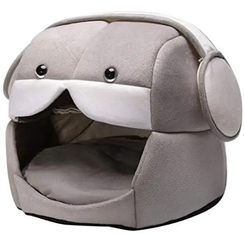 Luonita Pet Tent Cave Bed for Cat and Small Dog - Cat Tent/Kitten Bed/Cat Hut Foldable Comfortable Triangle Pet Cat Bed Tent House-Attractive, Durable, Washable,5.7 x 14.2 in,Gray Luonita Pet Tent Cave Bed for Cat and Small Dog - Cat Tent/Kitten Bed/Cat Hut Foldable Comfortable Triangle Pet Cat Bed Tent House-Attractive, Durable, Washable,5.7 x 14.2 in,Gray