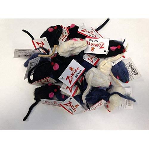 20 x Cat Toy Realistic Fur Mice