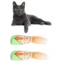 Gerioie Pet Cat Supplies, Cat Toy, Exquisite Corn Modelling Built‑in Ringing Bell for Cat Entertain Pet Play