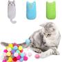 Cat Toys Variety Bundle Set, Cute Cat Toys Interactive Cat Toy Set Including Soft Cat Toy Balls Cat Catnip Toys for Cat Kitten Having Fun Exerciser Playing