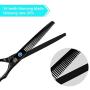 IRONPUP Dog Grooming Scissors Kit, Professional Pets Grooming Shears, Stainless Steel Dog Scissors for Grooming, Dog Scissors Kit - Thinning, Straight, Curved Scissors and Comb for Pet