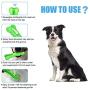 Emoly Dog Toothbrush Care Cleaning Stick - Dog Toothbrush Chew Toy Stick for Dog Dental Care- Safe, Bite Resistant Natural Rubber Toy Bone for Teeth Cleaning- Suitable for All Breed of Dogs (Green)