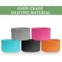 Supkiir Water Bottle Boot, 5 Pieces 32oz-40oz Silicone Sleeve Protective Anti-Slip Bottom Cover Pet Feeding Bowl for Dog Cat Supkiir Water Bottle Boot, 5 Pieces 32oz-40oz Silicone Sleeve Protective Anti-Slip Bottom Cover Pet Feeding Bowl for Dog Cat