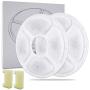 Cat Water Fountain Replacement Filters Sponges 2PCS Carbon Filters Replacement for ENJOY PET Cat and Dog Automatic Flower Water Dispenser