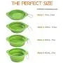CFMOUR Collapsible Dog Bowl 2 Pack, 800ml Portable Dog Water Bowl Food Safe Silicone Foldable Pet Travel Bowls for Walking Camping Hiking CFMOUR Collapsible Dog Bowl 2 Pack, 800ml Portable Dog Water Bowl Food Safe Silicone Foldable Pet Travel Bowls for Walking Camping Hiking