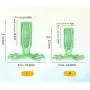 meihao Pet Dog Toys Toothbrush Toothbrush Dog Decompression Elastic Rubber Molar bite Resistant pet Toys