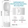 GRANDMA NAKED Dog Water Bottle for Traveling, Multi-Function Water Bottle with Snack Compartment, Portable Dog Water Dispenser, Road Trip Essential