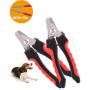 Dog Nail Clippers and Trimmer - Safety Guard to Avoid Over-Cutting Nails with Quick Sensor Professional Animal Nail Clippers Grooming Tool for Dogs