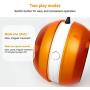 ZZK Creative Funny Cats and Dogs Toys Interactive Automatic Ball Tumbler Ball Automatically Funny cat Fishing Rod Rod and Tumbler Smart LED Flash Electric Toy cat