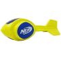 Nerf Dog 12 Inch Nylon/Foam Fetch and Catch Dog Toy, Blue/Green, Medium