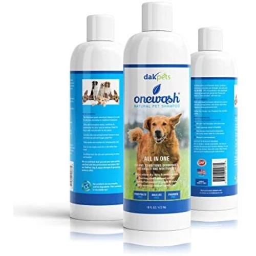 Natural Oatmeal Dog-Shampoo & Conditioner Wash | Veterinary Grade Formula Wash for Dogs Cats & Small Animals | Helps Hot Spots | Aloe for Allergies & Sensitive Skin | Relieve Dry, Itchy Skin