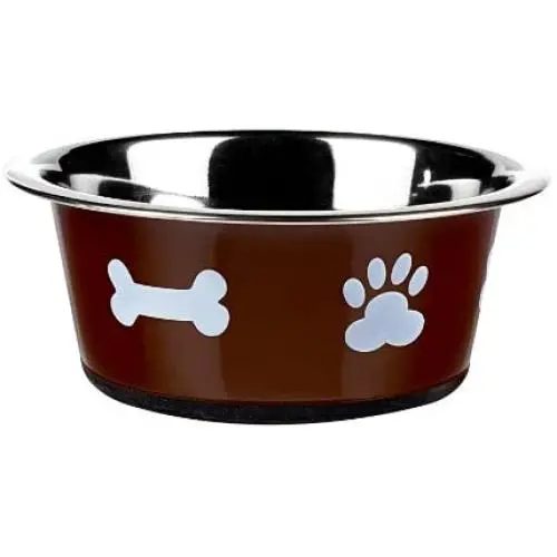 Classic Pet Products Classic Posh Paws Dish, 1600 ml, Chocolate