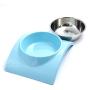 Super Design Dog Cat Bowl Double Stainless Steel Double Bowl for Food and Water Feeder