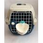 Choco Nose C607 Small Dog Cat Rabbit Food Bowl. Pet Wire Cage Removable Feeder Cute Mini Heart Shape Crate Animal Feeding Crock Water Dish Puppy Bunny Guinea Pig Chinchilla Bird BPA-Free