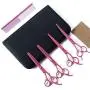 Moontay Professional Dog Grooming Scissors Set, 7 Inch/8 Inch Pet Grooming Scissors Chunkers Shears for Dog, Curved Dog Grooming Scissors, Thinning Shears for Dog with Grooming Comb Moontay Professional Dog Grooming Scissors Set, 7 Inch/8 Inch Pet Grooming Scissors Chunkers Shears for Dog, Curved Dog Grooming Scissors, Thinning Shears for Dog with Grooming Comb
