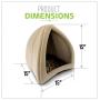 Purrfect Tent -  Cozy, Comfortable Cat Bed