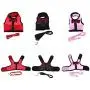 JETTINGBUY 3 Set Rabbit Harness Leash Adjustable Soft Breathable Mesh Small Pet Harness Running Walking Jogging Harness Leash for Small Animals (M) JETTINGBUY 3 Set Rabbit Harness Leash Adjustable Soft Breathable Mesh Small Pet Harness Running Walking Jogging Harness Leash for Small Animals (M)