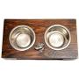 Jack Russell Terrier, a Dogs Bowl with a Relief from ArtDog
