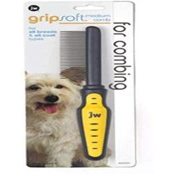 JW Pet Company GripSoft Medium Comb for Dogs