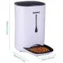 WOPET Automatic Pet Feeder Food Dispenser for Cats and Dogs–Features: Distribution Alarms, Portion Control, Voice Recorder, & Programmable Timer for up to 4 Meals per Day WOPET Automatic Pet Feeder Food Dispenser for Cats and Dogs–Features: Distribution Alarms, Portion Control, Voice Recorder, & Programmable Timer for up to 4 Meals per Day