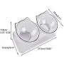 JUILE YUAN Cat Raised Stand Double Transparent Plastic Bowl,Pet Feeding Bowl | Pet Food Water Feeder Bowl for Cats and Dogs ,Cute Cat Face Elevated Double Bowl 15 Degree Tilted Design Neck Guard JUILE YUAN Cat Raised Stand Double Transparent Plastic Bowl,Pet Feeding Bowl | Pet Food Water Feeder Bowl for Cats and Dogs ,Cute Cat Face Elevated Double Bowl 15 Degree Tilted Design Neck Guard