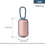 YIMUMU Dog Poop Bag Dispenser with Leash & 30 Waste Bags Trash Bags Pet Cat Outside Poo Garbage Bags Carrier Case