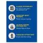 Four Paws Wee-Wee Puppy Training Insta-Rise Border Pee Pads 50-Count 22'' x 23'' Standard Size