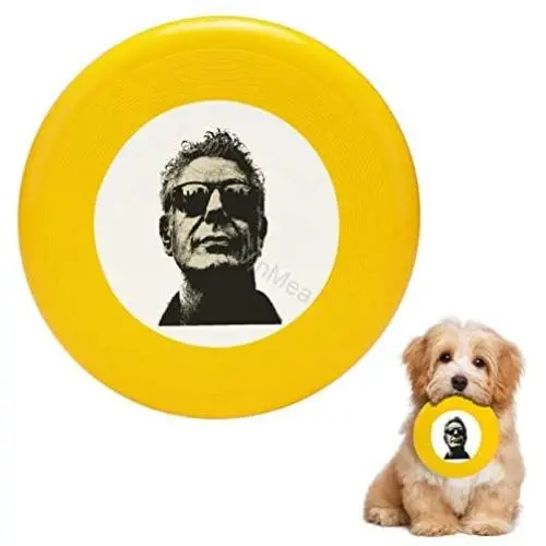 Pet Frisbee Flying Disc Dog Toy - Multifunction Anthony Bourdain Face Pet Frisbee Flying Disc Dog Toy - Multifunction Anthony Bourdain Face