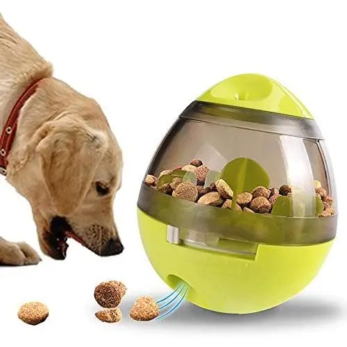 Pet (Dog and Pet) Toy Ball Tumbler Food Dispenser Improve IQ Fun Toy Leakage Hole can be Adjusted (Green) Pet (Dog and Pet) Toy Ball Tumbler Food Dispenser Improve IQ Fun Toy Leakage Hole can be Adjusted (Green)