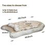 WarmShe Pet Bed Mat | Dog Beds Ideal for Large, Extra Large Dog Crates Friendly | Removable Machine Wash & Dry