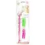 Dog Tooth Brushing Toys with Beef Taste Cat Toothpaste for Dogs, Dog Toothbrush Set -1 Long Brush & 1 Finger Toothbrush for Small Dogs, 3 in 1, Dog Chew Toys