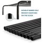 Western Home Elevated Dog Bed Outdoor - 36in Raised Dog Cot for Large Medium Small Pet, Cooling Dog Bed for Outdoor or Indoor Use with Skid-Resistant Feet, Durable Frame with Breathable Mesh(Grey)