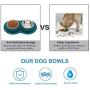 Pet Dog Bowls 2 Stainless Steel Dog Bowl with No Spill Non-Skid Silicone Mat + Pet Food Scoop Water and Food Feeder Bowls for Feeding Small Medium Large Dogs Cats Puppies