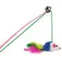 Ttzz Cat Teaser,Mouse Shape Cat Teaser with Coloured Feather Interactive Bell Toy for Pet Training Ttzz Cat Teaser,Mouse Shape Cat Teaser with Coloured Feather Interactive Bell Toy for Pet Training