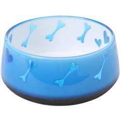 Dogit Dog Food and Water Bowl, BPA-Free Dog Dish, Non-Skid Dog Bowl, Blue, 90411