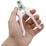 EnYL Dog Nail Clippers Trimmer Set with Safety Guard to Avoid Over-Cutting,Professional Grooming Tools for Dog Cat Rabbit