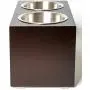 PetFusion Elevated Dog Bowls, Cat Bowls -- Bamboo feeder w/ Water Resistant seal (Short 4'' Tall 10'' options). US FOOD GRADE Stainless Steel raised bowls PetFusion Elevated Dog Bowls, Cat Bowls -- Bamboo feeder w/ Water Resistant seal (Short 4'' Tall 10'' options). US FOOD GRADE Stainless Steel raised bowls