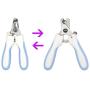 Novicey Dog Nail Clippers,Dog Nail Trimmer with Safety Guard to Avoid Over,Stainless Steel Razor Sharp Blades,Professional Grooming Tool at Home for Small Breed Dogs Cats