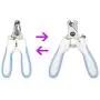 Novicey Dog Nail Clippers,Dog Nail Trimmer with Safety Guard to Avoid Over,Stainless Steel Razor Sharp Blades,Professional Grooming Tool at Home for Small Breed Dogs Cats