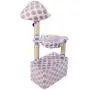 47'' Cat Tree Tower Condo Furniture Scratching Climb Holder Purple Big Point 47'' Cat Tree Tower Condo Furniture Scratching Climb Holder Purple Big Point