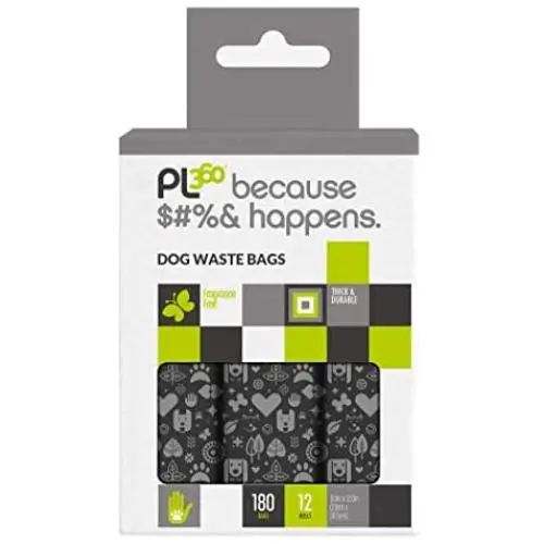 Pet Waste Bags, Thick Strong Unscented Dog Poop Bags, 180ct