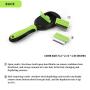 Hcpet Dog & Cat Brush Pet Grooming - Self Cleaning Slicker Brush, Pet Brush for Shedding and Deshedding Tool – Your Dog or Cat Will Love Being Brushed with The Grooming Brush – Gently Removes Loose Undercoat (Green-Comb)