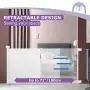 Retractable Baby Gate, Momcozy Extra Wide Mesh Baby Gates for Stairs, 33'' Tall, Extends to 71'' Wide, Black, Pet Dog Gate for Doorways, Stairs, Hallways, Indoor/Outdoor Retractable Baby Gate, Momcozy Extra Wide Mesh Baby Gates for Stairs, 33'' Tall, Extends to 71'' Wide, Black, Pet Dog Gate for Doorways, Stairs, Hallways, Indoor/Outdoor