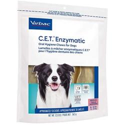 Virbac CET Enzymatic Oral Hygiene Chews for Dogs