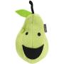 ZARYIEEO Dog Squeaky Chew Toy, 2-in-1 Pear with Cherry Ball Interactive Squeaker Toy for Chewers, Durable Stuffed Plush Fruit Shaped Squeak Ball for Small Medium Large Dogs, IQ Snuffling Toy for Pet