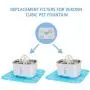 Vekonn Elliptical Cat Water Fountain Filter, 6 Filters Pack for Stainless Steel Top Elliptical Pet Fountain, 4 Carbon Filters and 2 Sponge Filters Vekonn Elliptical Cat Water Fountain Filter, 6 Filters Pack for Stainless Steel Top Elliptical Pet Fountain, 4 Carbon Filters and 2 Sponge Filters